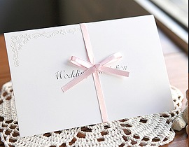 ｜手づくり結婚式招待状|AMO LEAF