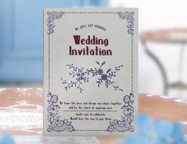 ｜手づくり結婚式招待状|AMO LEAF