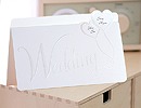 結婚式手づくりペーパーアイテム スノーハート
